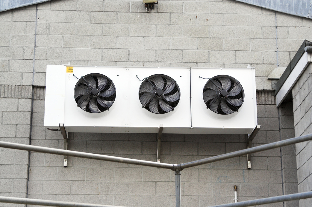 Three Fan Industrial Refrigeration Unit